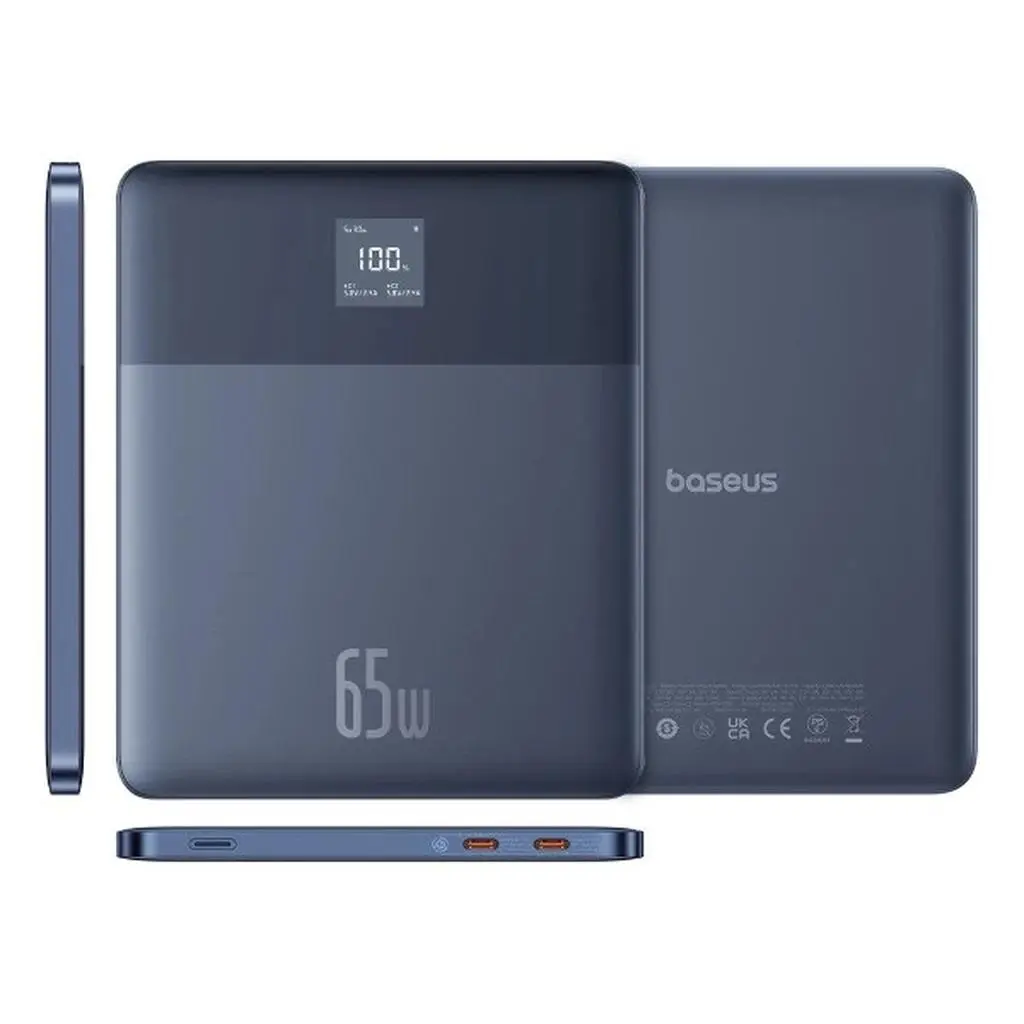پاوربانک باسئوس مدل BLADE2  65W ظرفیت 12000 میلی آمپر ساعت - تصویر 3