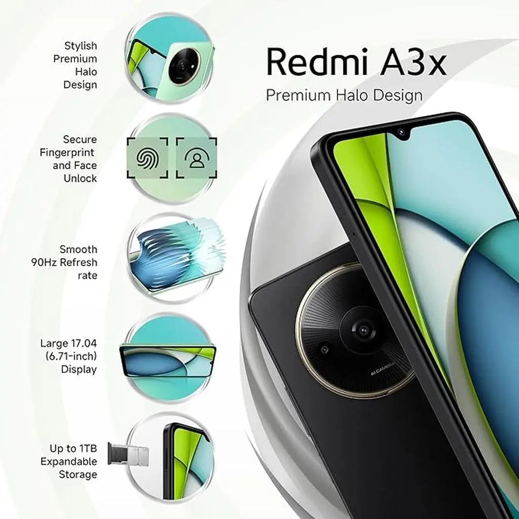 گوشی موبایل شیائومی مدل Redmi A3x دو سیم کارت ظرفیت 64 گیگابایت و رم 3 گیگابایت - تصویر 6