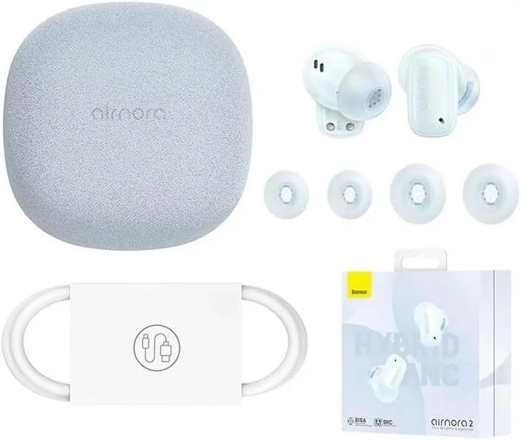هدست بلوتوثی بیسوس مدل LDY TOPENI AIR NORA BUDS 2 BOWIE  - تصویر 6
