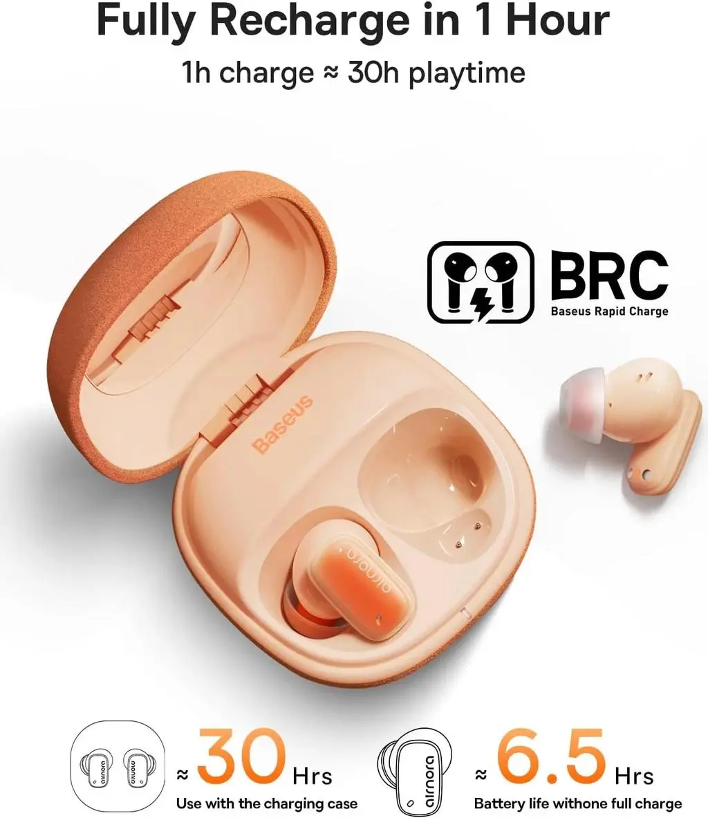 هدست بلوتوثی بیسوس مدل LDY TOPENI AIR NORA BUDS 2 BOWIE  - تصویر 30