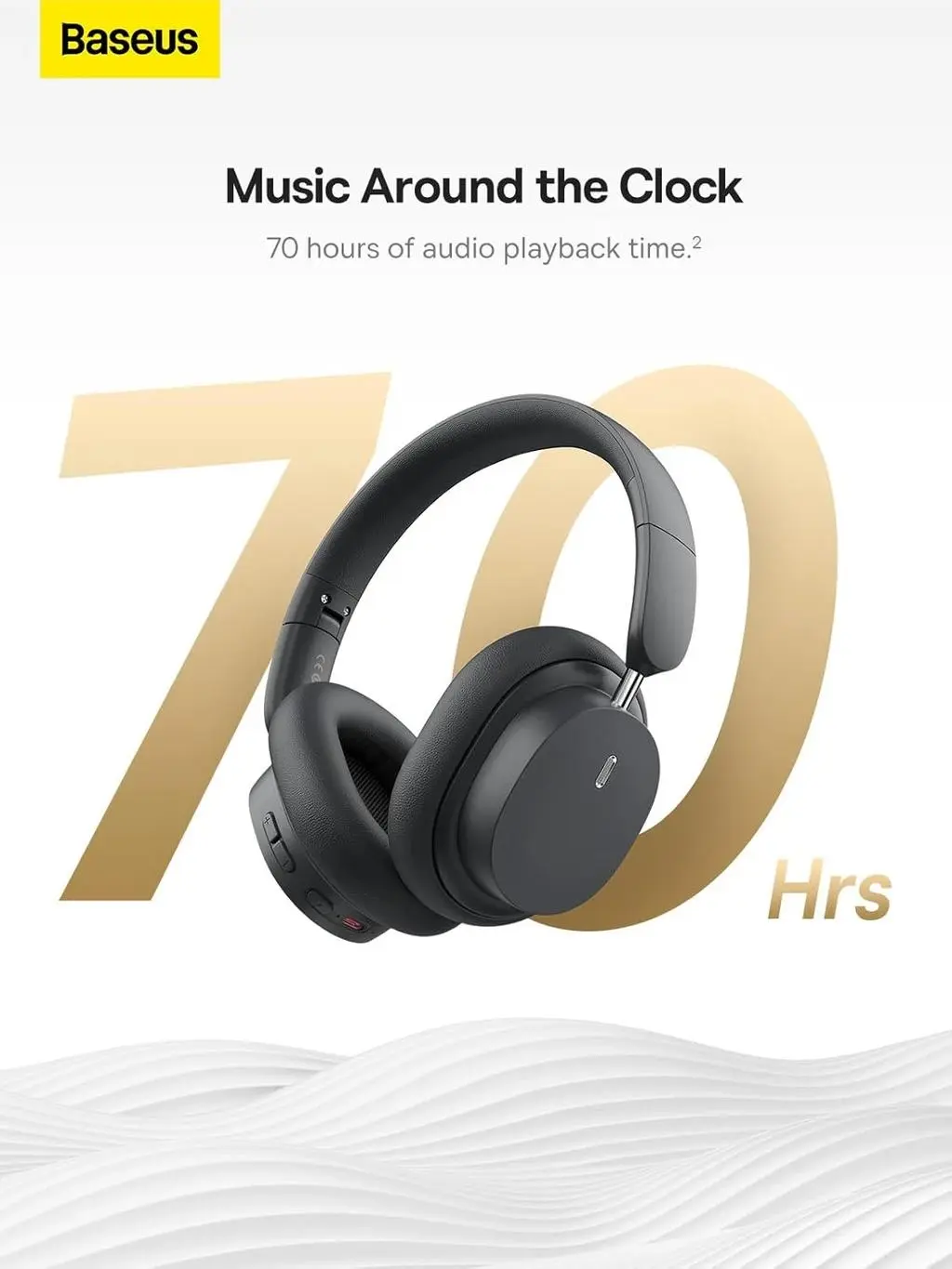 هدفون بلوتوثی باسئوس مدل Bowie D05 - تصویر 11
