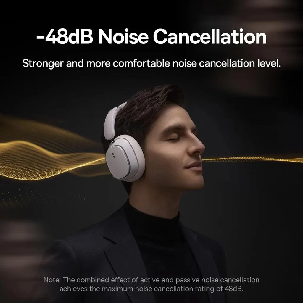 هدفون بلوتوثی باسئوس مدل ZHE BOWIE H1 NEUTRAL 2022 - تصویر 2