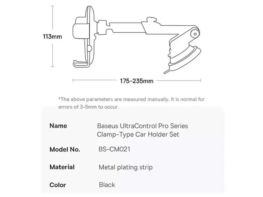 پایه نگهدارنده گوشی موبایل بیسوس مدل UltraControl - تصویر 11