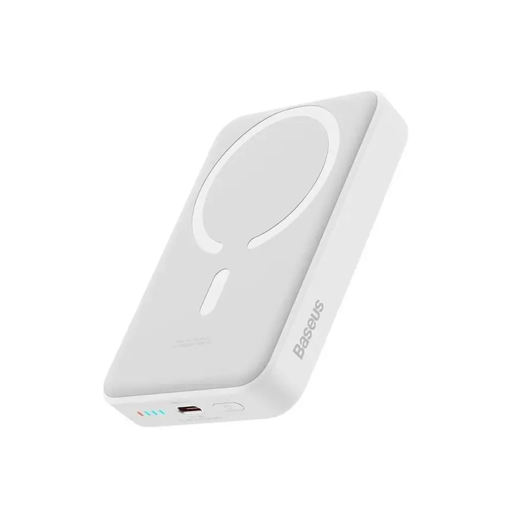 پاوربانک بیسوس مدل Magnetic Mini WIRELESS FAST PPCXM05 ظرفیت 5000 میلی آمپر ساعت - تصویر 3