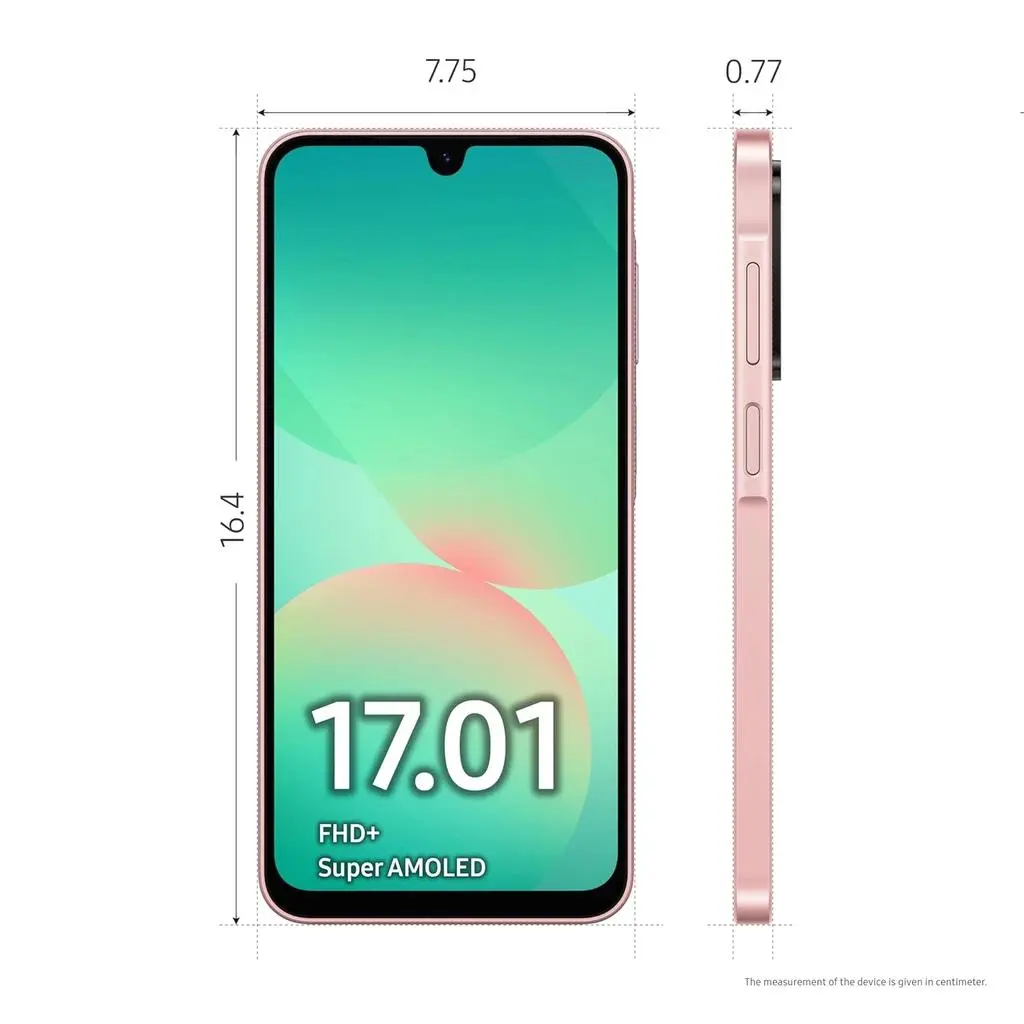 گوشی موبایل سامسونگ مدل Galaxy A26 دو سیم کارت ظرفیت 256 گیگابایت و رم 8 گیگابایت - ویتنام - تصویر 2