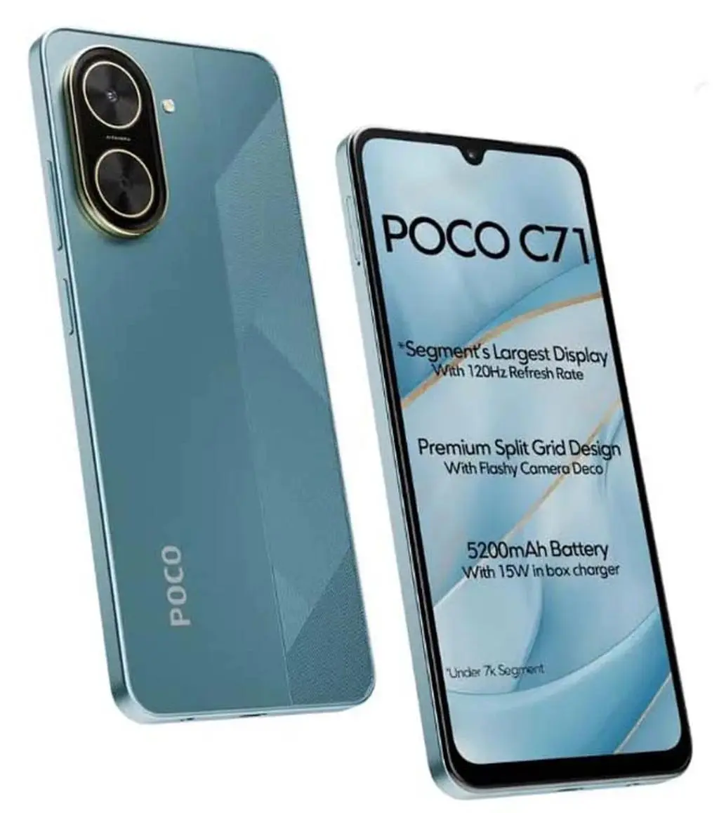 گوشی موبایل شیائومی مدل Poco C71 دو سیم کارت ظرفیت 128 گیگابایت و رم 4 گیگابایت - تصویر 9