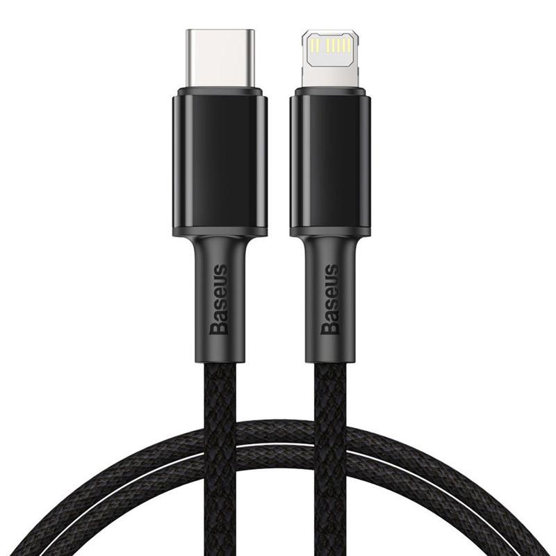 کابل تبدیل USB-C به لایتنینگ باسئوس مدل CATLGD طول 1 متر - تصویر 1