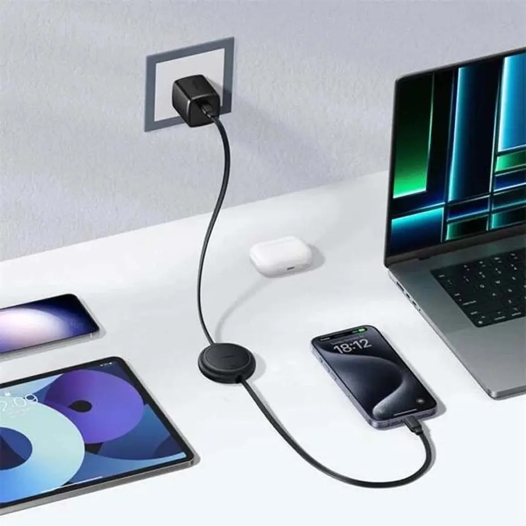 کابل تبدیل USB-C باسئوس مدل CAJY000601 طول 1.2 متر - تصویر 3