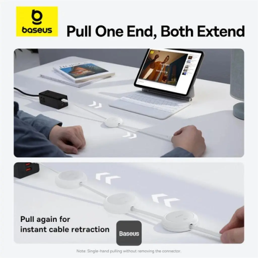 کابل تبدیل USB-C باسئوس مدل CAJY000601 طول 1.2 متر - تصویر 6