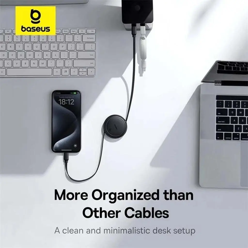کابل تبدیل USB-C باسئوس مدل CAJY000601 طول 1.2 متر - تصویر 11