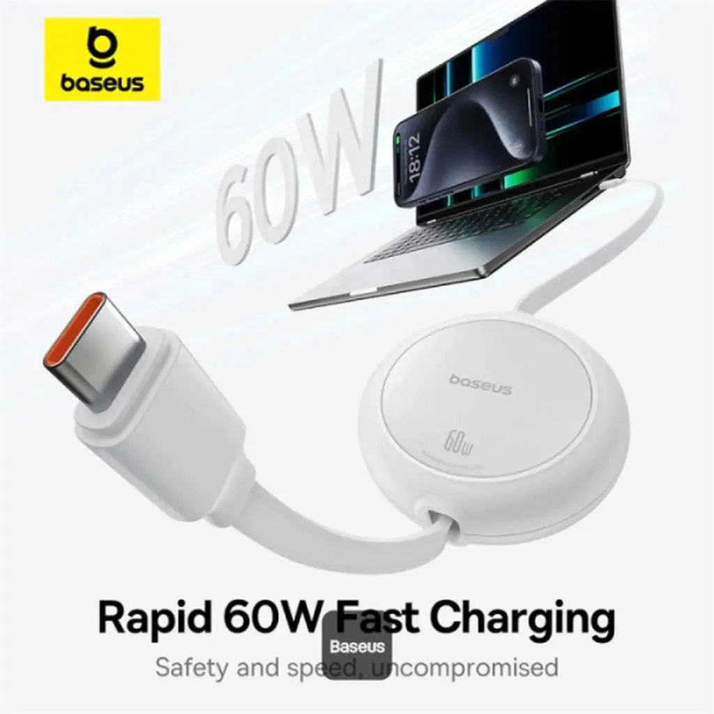 کابل تبدیل USB-C باسئوس مدل CAJY000601 طول 1.2 متر - تصویر 16
