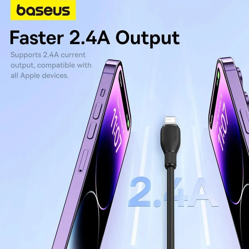 کابل USB-C بیسوس مدل Pudding Series P10355702221-B2 طول 2 متر - تصویر 8