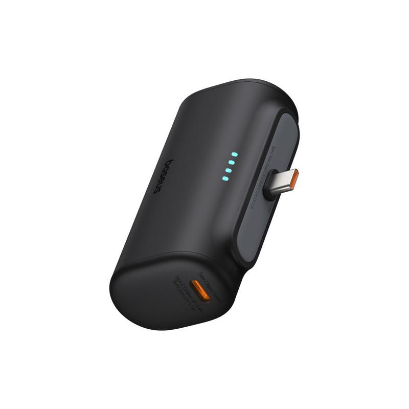 پاوربانک باسئوس مدل Compact Fast Charging Type-C Edition ظرفیت 5000 میلی آمپر ساعت - تصویر 1