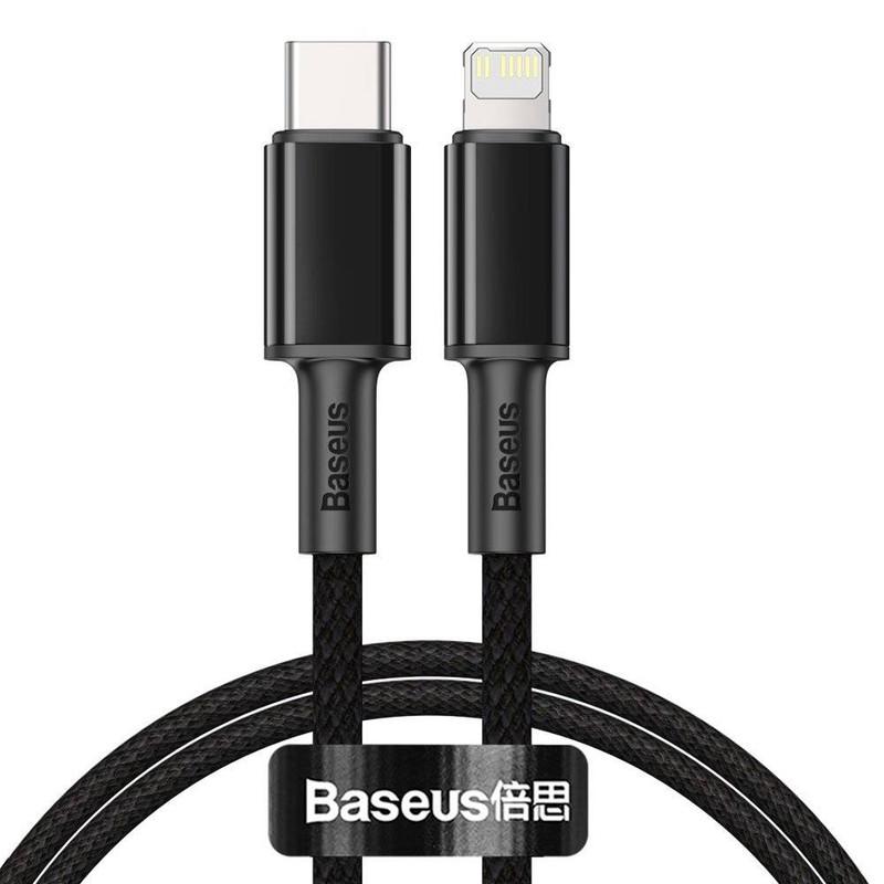 کابل تبدیل USB-C به لایتنینگ باسئوس مدل  CATLGD-01 20W طول 1 متر - تصویر 1
