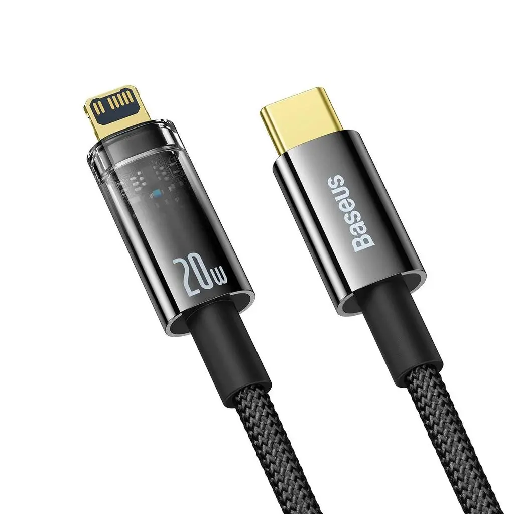 کابل تبدیل USB به USB-C بیسوس مدل Habitat Series 100W طول 2 متر - تصویر 2