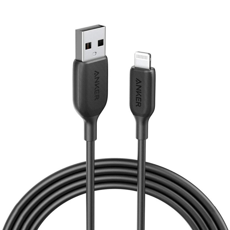 کابل تبدیل USB به لایتنینگ انکر مدل A8813 طول 1.8 متر - تصویر 1