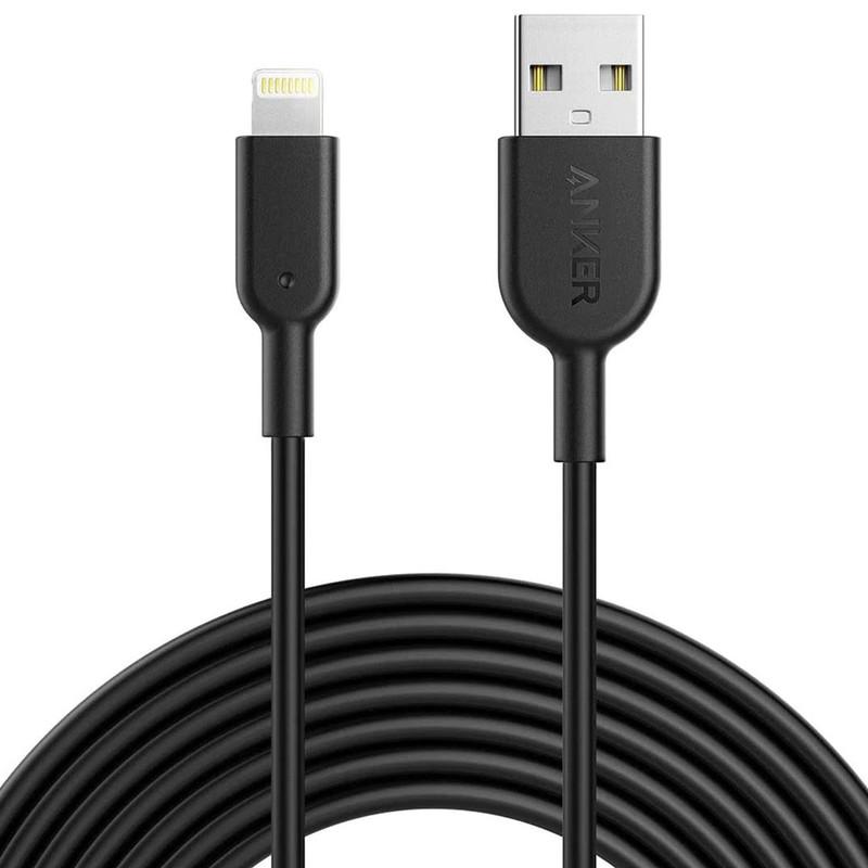 کابل تبدیل USB به لایتنینگ انکر مدل A8433 PowerLine II طول 1.8 متر  - تصویر 1