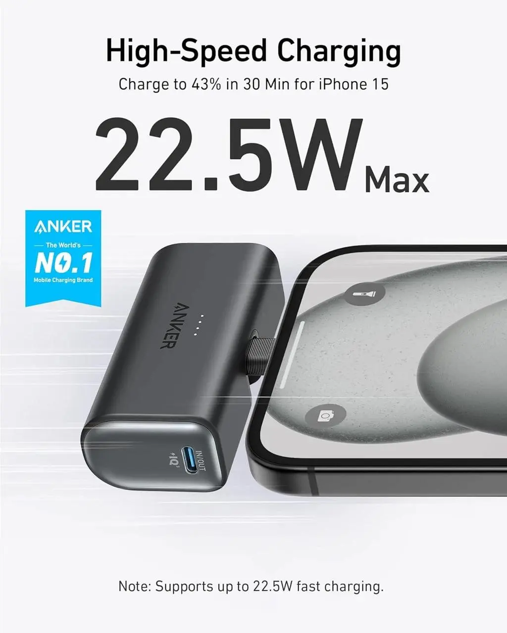 پاوربانک انکر مدل A1388 ظرفیت 10000 میلی آمپر ساعت - تصویر 5