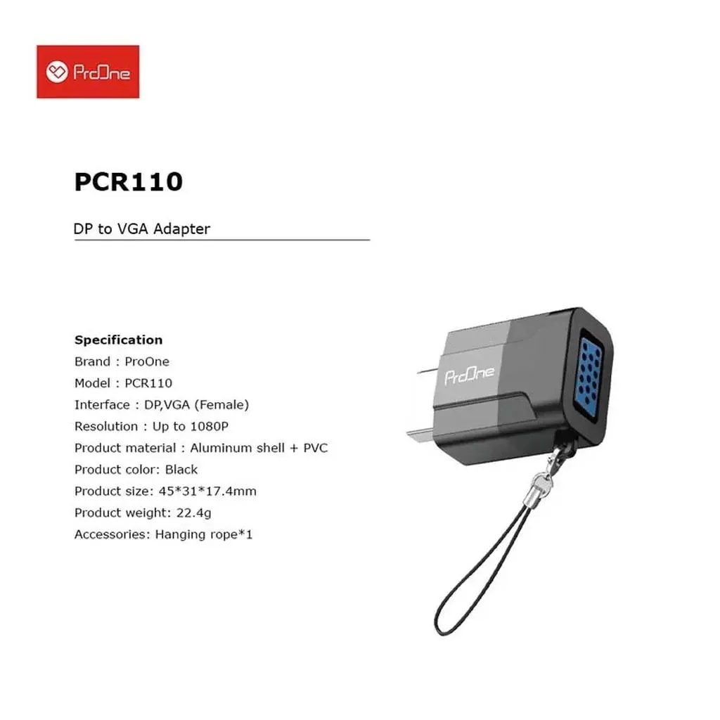 مبدل USB-A به USB-A پرووان مدل PCR100 - تصویر 5