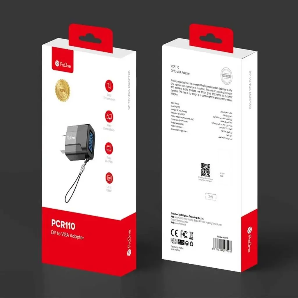 مبدل USB-A به USB-A پرووان مدل PCR100 - تصویر 3