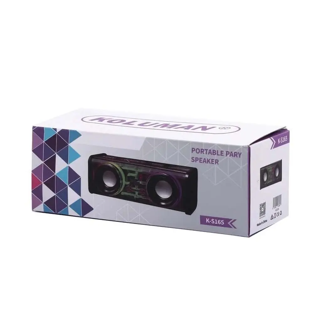 اسپیکر بلوتوثی قابل حمل کلومن مدل K-S165 - تصویر 8