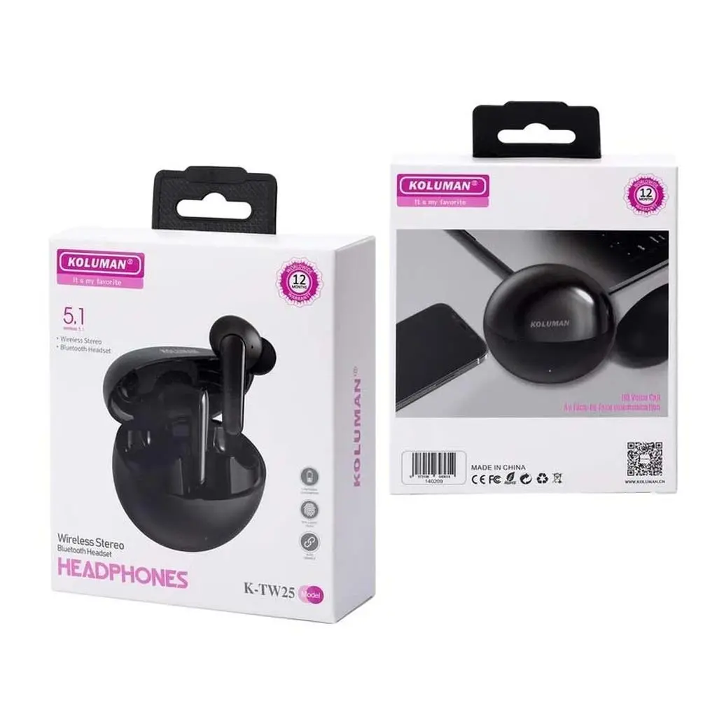 هندزفری بلوتوثی کلومن مدل K-TW25 - تصویر 5
