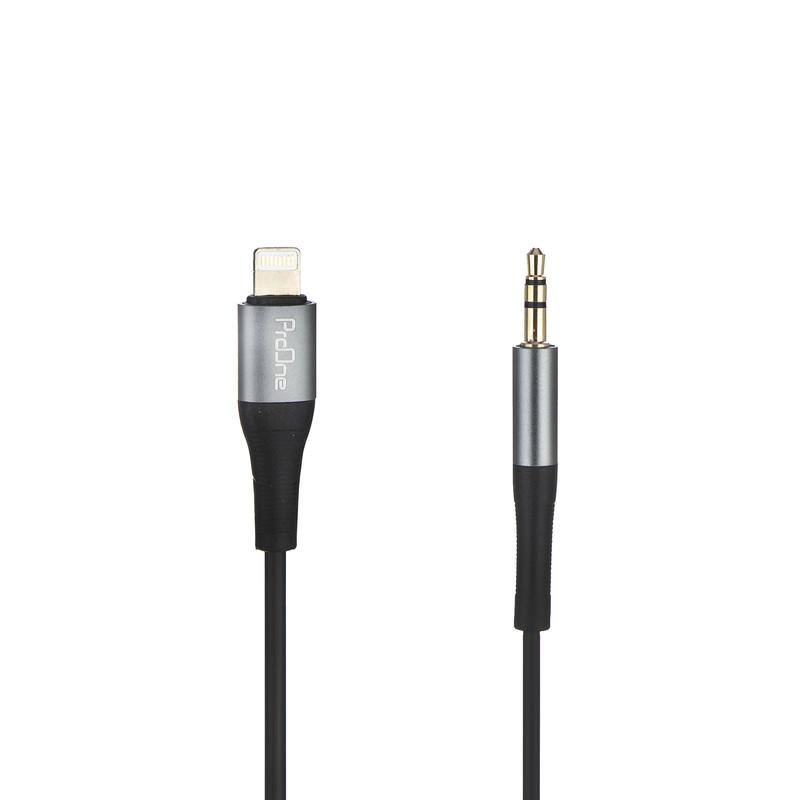 کابل تبدیل لایتنینگ به AUX پرووان مدل PCA48 طول 1 متر - تصویر 1
