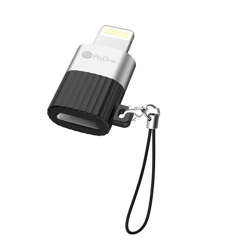 مبدل USB OTG به لایتنینگ پرووان مدل PCO05 - تصویر 1