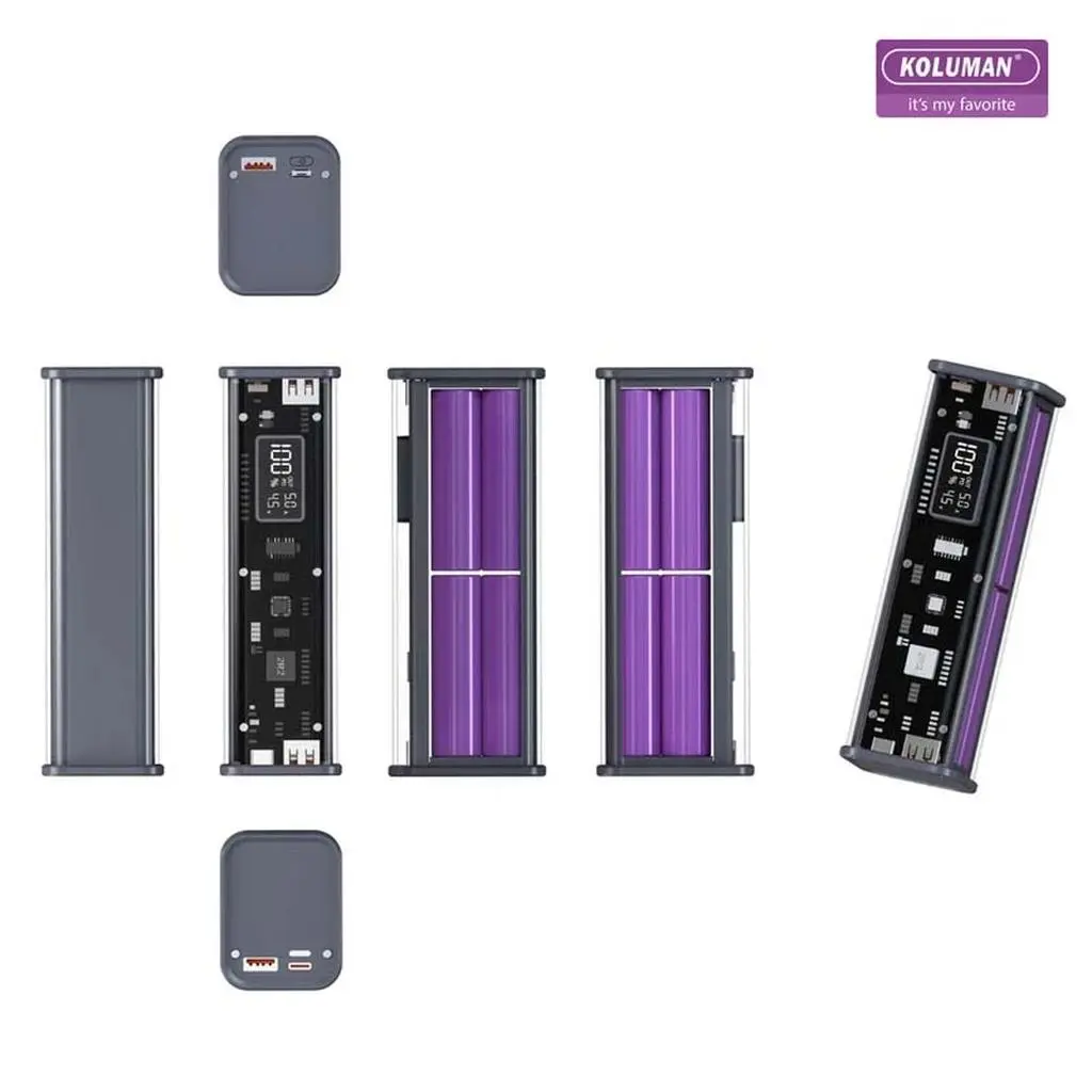 پاوربانک کلومن مدل KP-030 22.5W ظرفیت 20000 میلی آمپر ساعت - تصویر 8