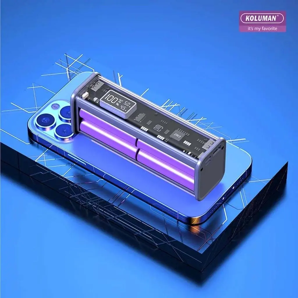 پاوربانک کلومن مدل KP-030 22.5W ظرفیت 20000 میلی آمپر ساعت - تصویر 9