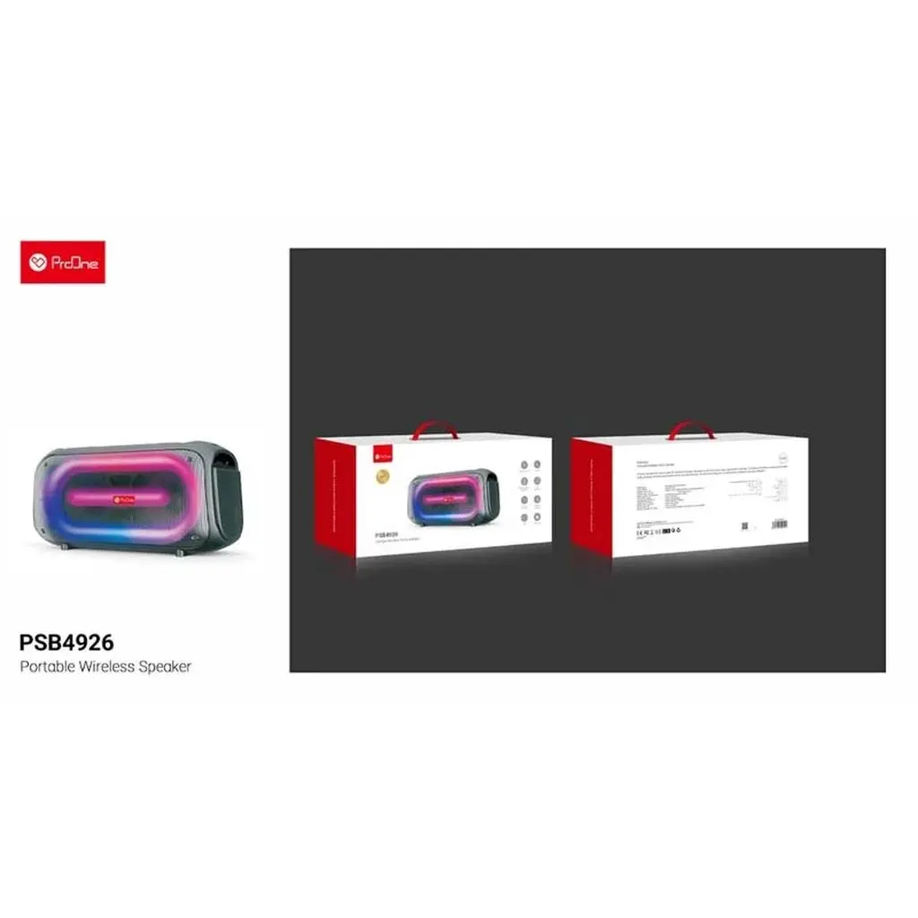 اسپیکر بلوتوثی قابل حمل پرووان مدل PSB4926 - تصویر 6