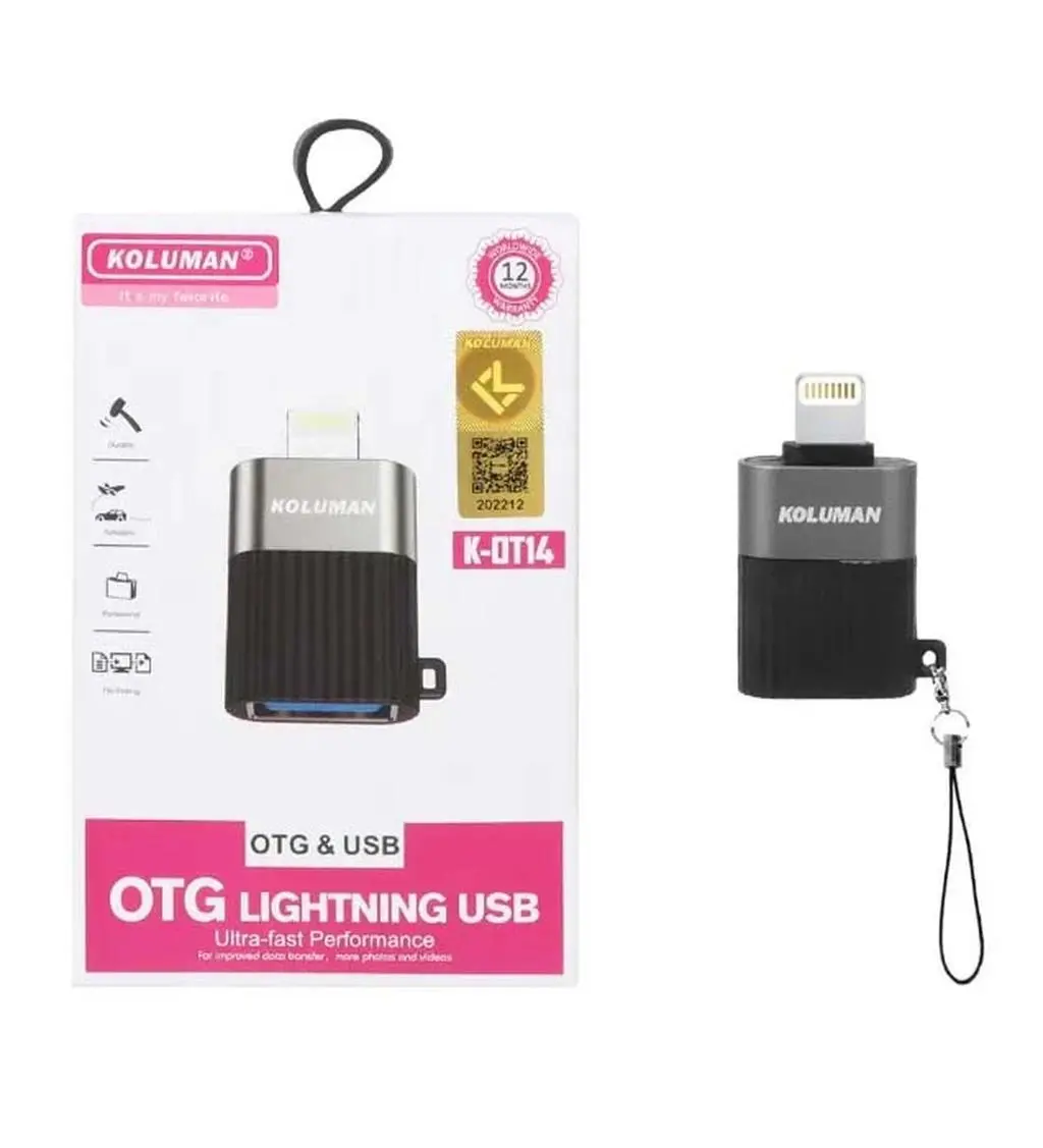 مبدل OTG microUSB کلومن مدل K-OTO4 - تصویر 2
