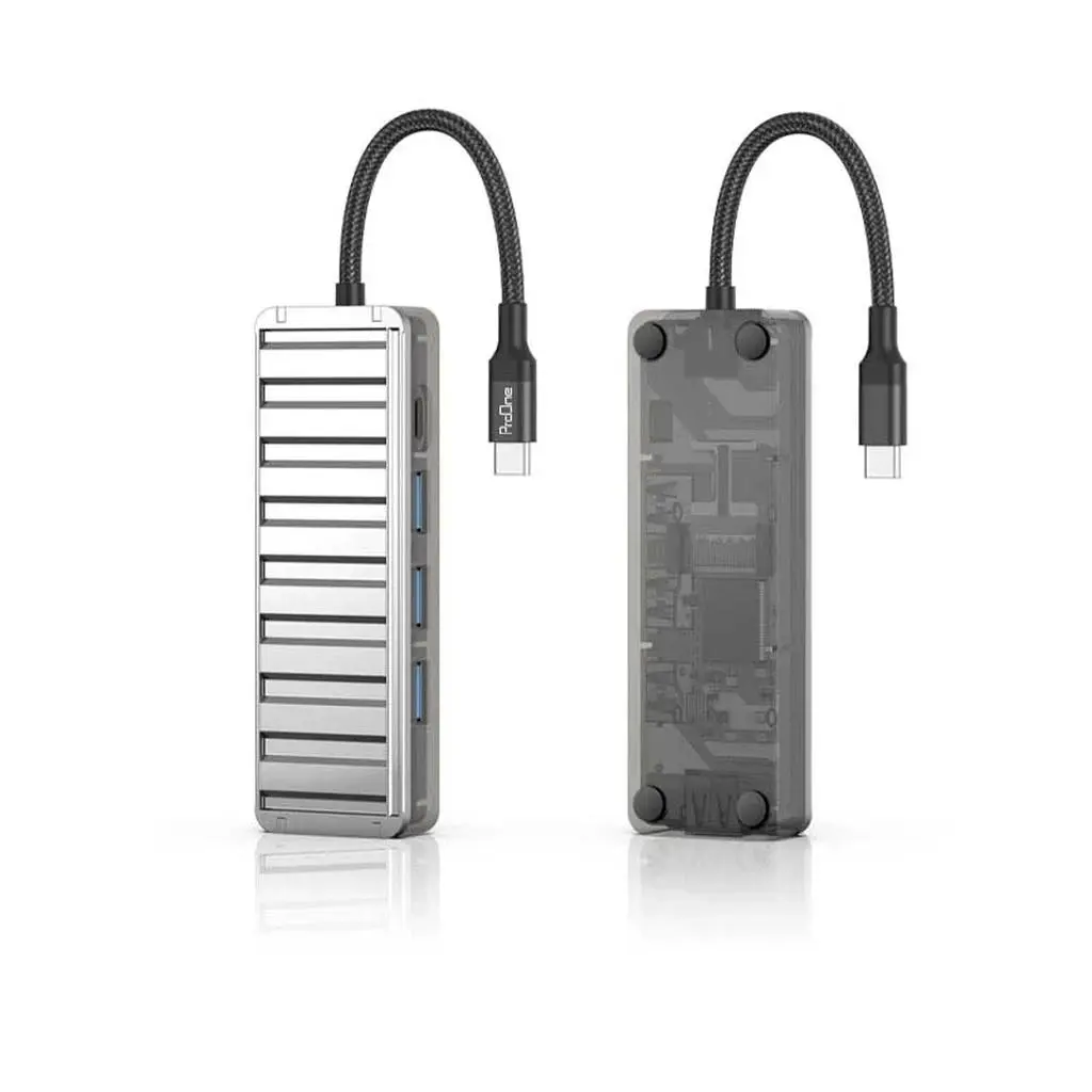 هاب 4 پورت USB-C پرووان مدل PHU554 - تصویر 5