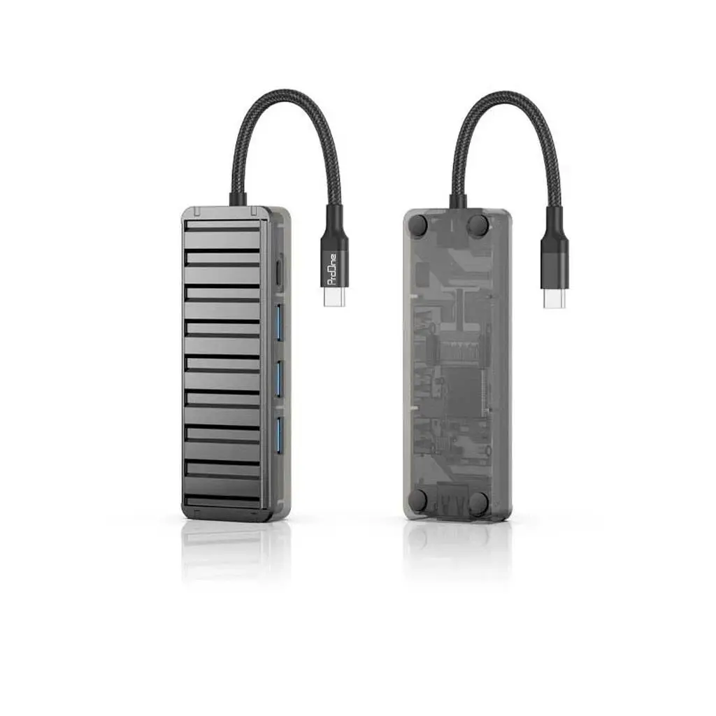 هاب 4 پورت USB-C پرووان مدل PHU554 - تصویر 4