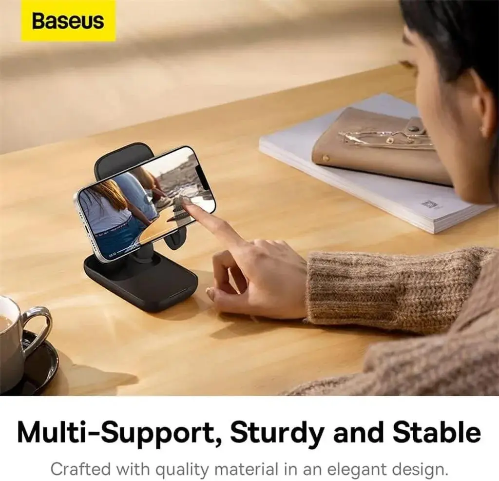 پایه نگهدارنده گوشی موبایل بیسوس مدل Portable Series - تصویر 7