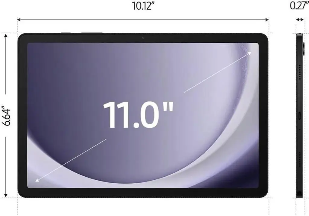 تبلت 11 اینچ سامسونگ مدل Galaxy Tab A9 Plus 5G ظرفیت 64 گیگابایت و رم 4 گیگابایت - تصویر 2