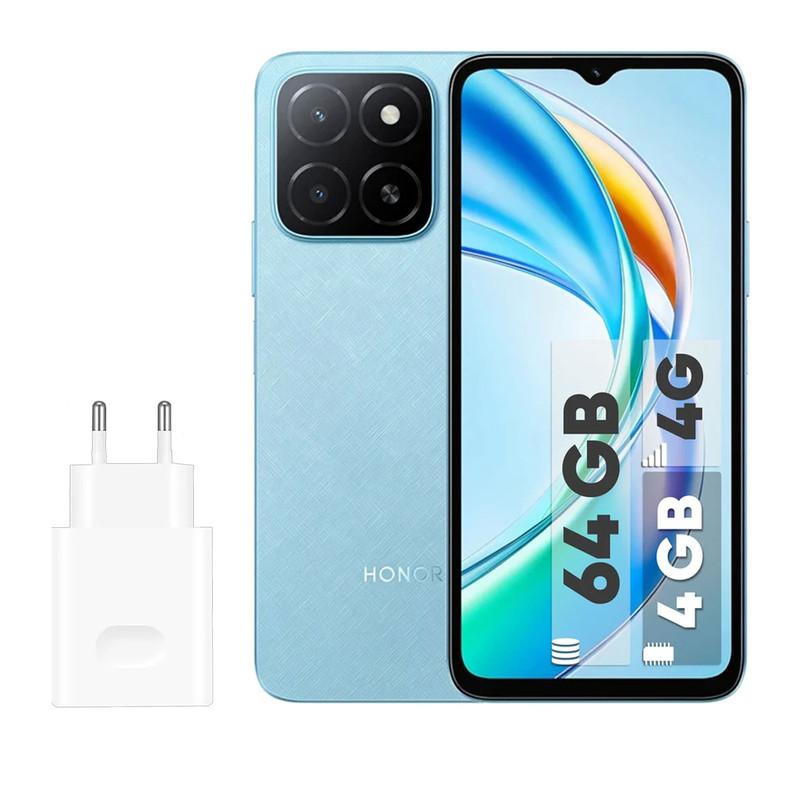 گوشی موبایل آنر مدل X5b دو سیم‌کارت ظرفیت 64 گیگابایت و رم 4 گیگابایت - به همراه شارژر 35 وات آنر - تصویر 1