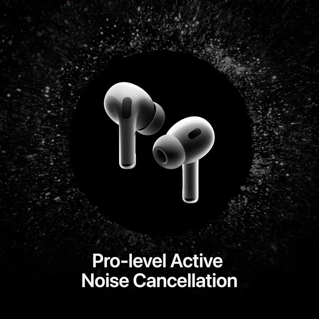 هدفون بلوتوثی اپل مدل AirPods Pro 2nd Generation 2022 Lightning - تصویر 10