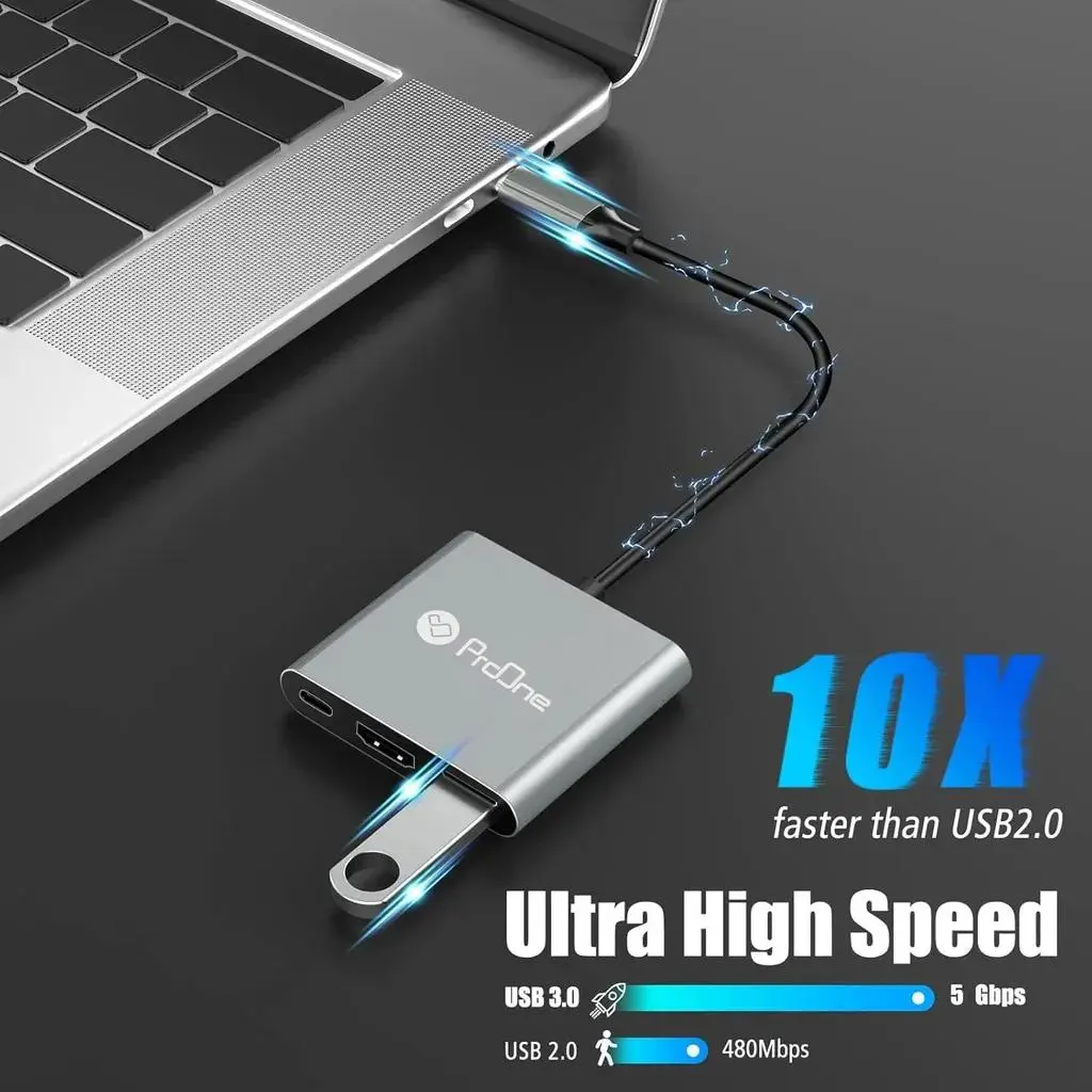 هاب 3 پورت USB پرووان مدل PHU552 - تصویر 9