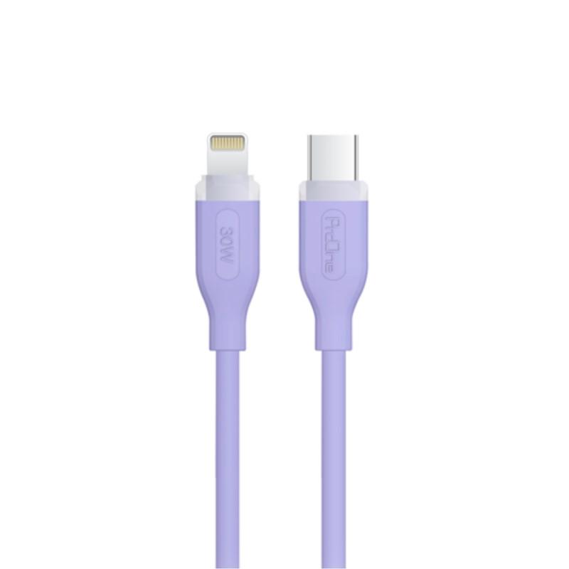 کابل تبدیل USB-C به لایتنینگ پرووان مدل PCC122 طول 1 متر - تصویر 1