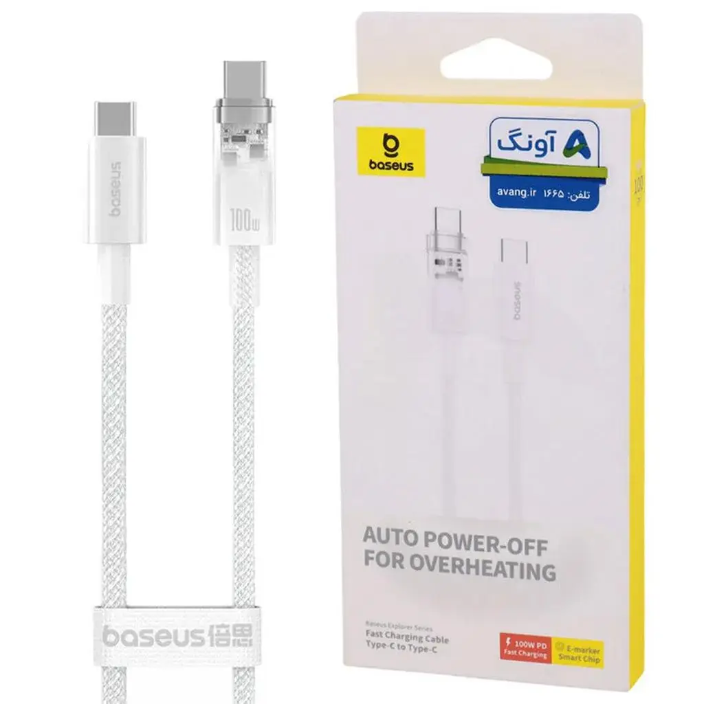 کابل تبدیل USB-C بیسوس مدل P10319703221-00 طول 1 متر - تصویر 11