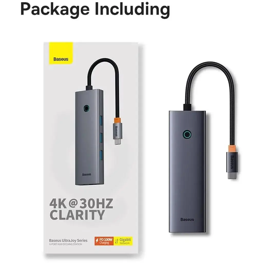 هاب 6پورت USB3.0 بیسوس مدل B00052807813-01 - تصویر 3
