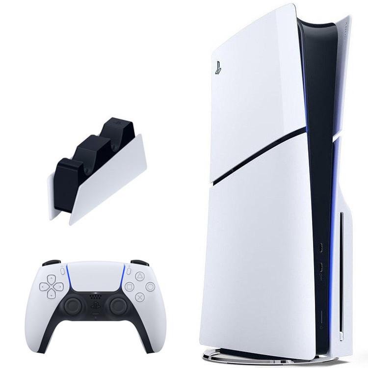 کنسول بازی سونی مدل PlayStation 5 Slim ظرفیت یک ترابایت ریجن 2016A اروپا به همراه پایه شارژر - تصویر 1