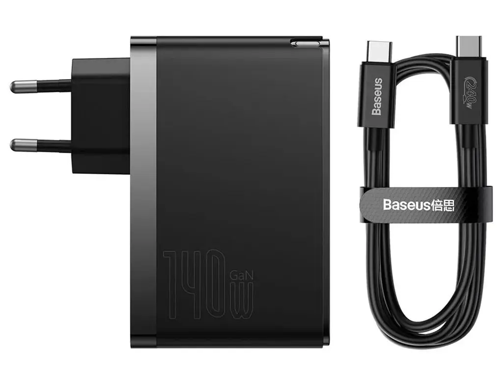 شارژر دیواری باسئوس مدل GAN5 PRO 65W به همراه کابل USB-C - تصویر 2