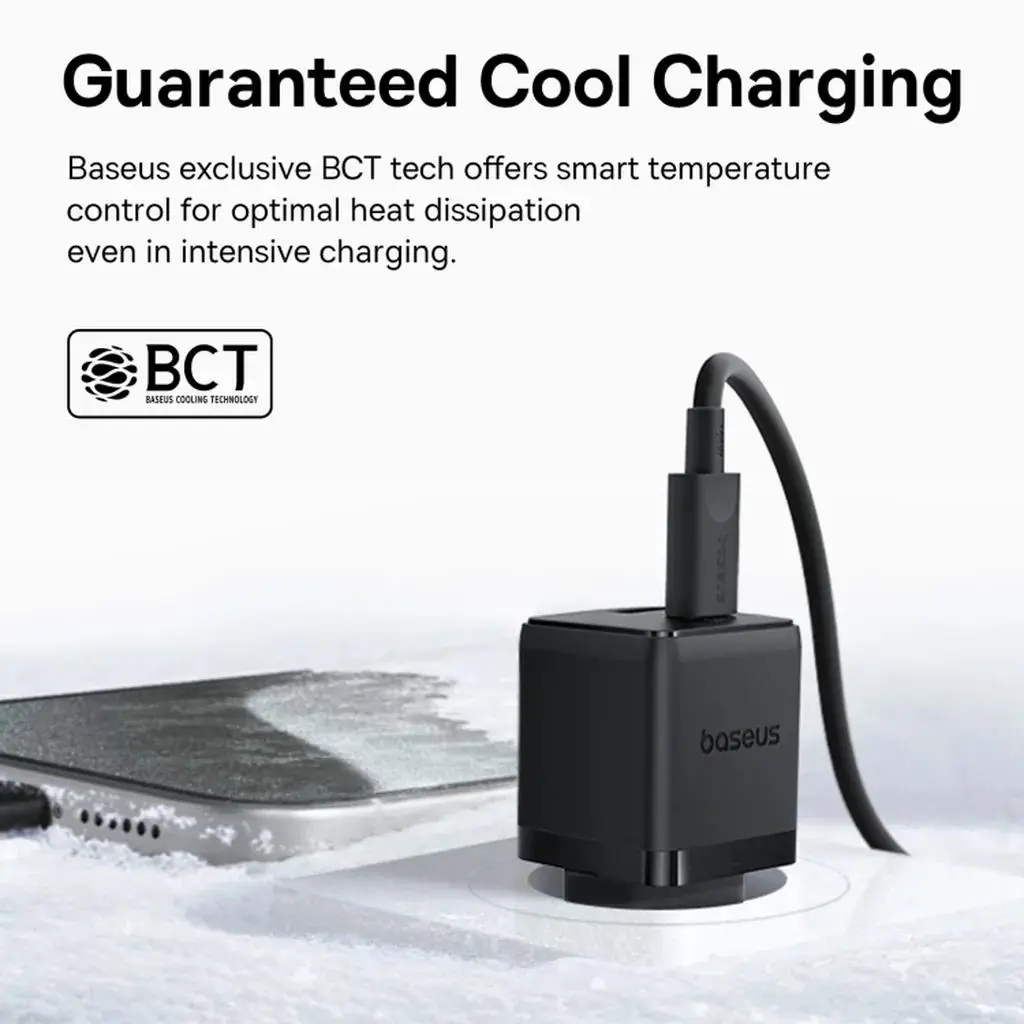 شارژر دیواری باسئوس مدل CCSUP-B - تصویر 5