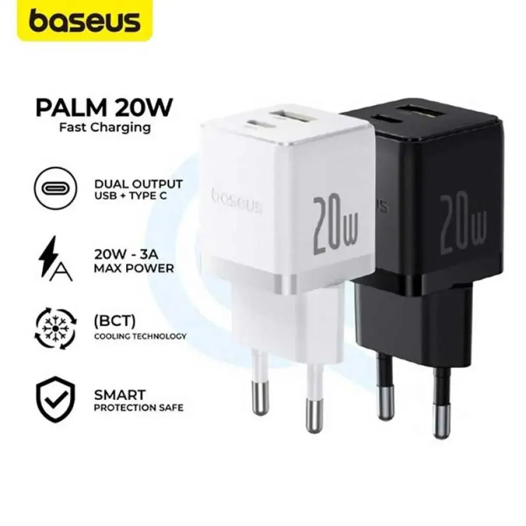 شارژر دیواری باسئوس مدل CCSUP-B - تصویر 6