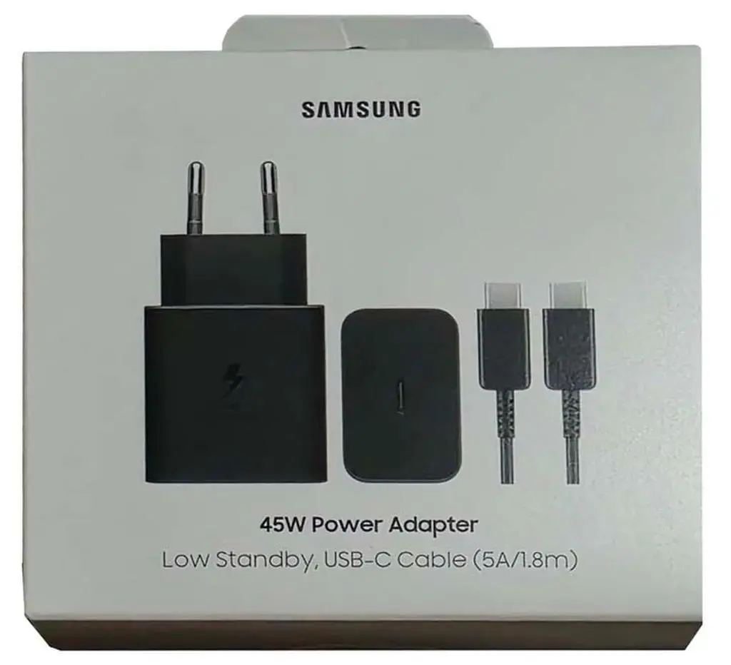 شارژر دیواری 45 وات سامسونگ مدل EP-T4511 Low Standby به همراه کابل 1.8 متری - دو پین - تصویر 6