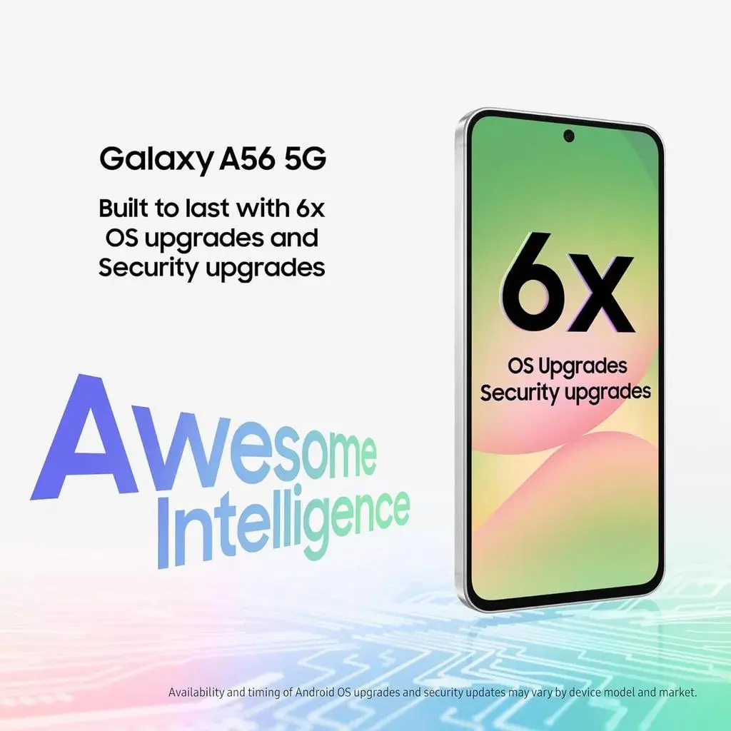 گوشی موبایل سامسونگ مدل Galaxy A56 دو سیم کارت ظرفیت 256 گیگابایت و رم 12 گیگابایت - تصویر 9