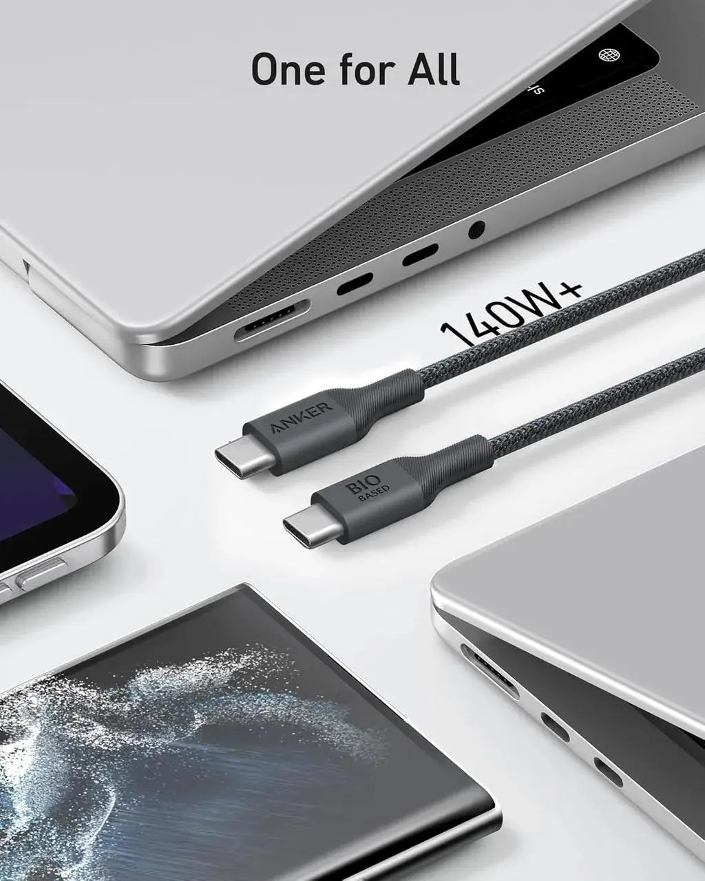 کابل USB-C انکر مدل A80F5H61 طول 0.9 متر - تصویر 5