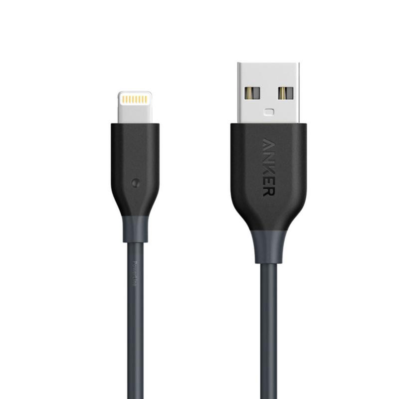 کابل تبدیل USB به لایتنینگ انکر مدل A8012 طول 0.9 متر - تصویر 1